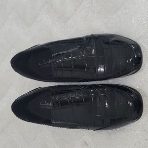 CLARK MULES BLACK SIZE 9M